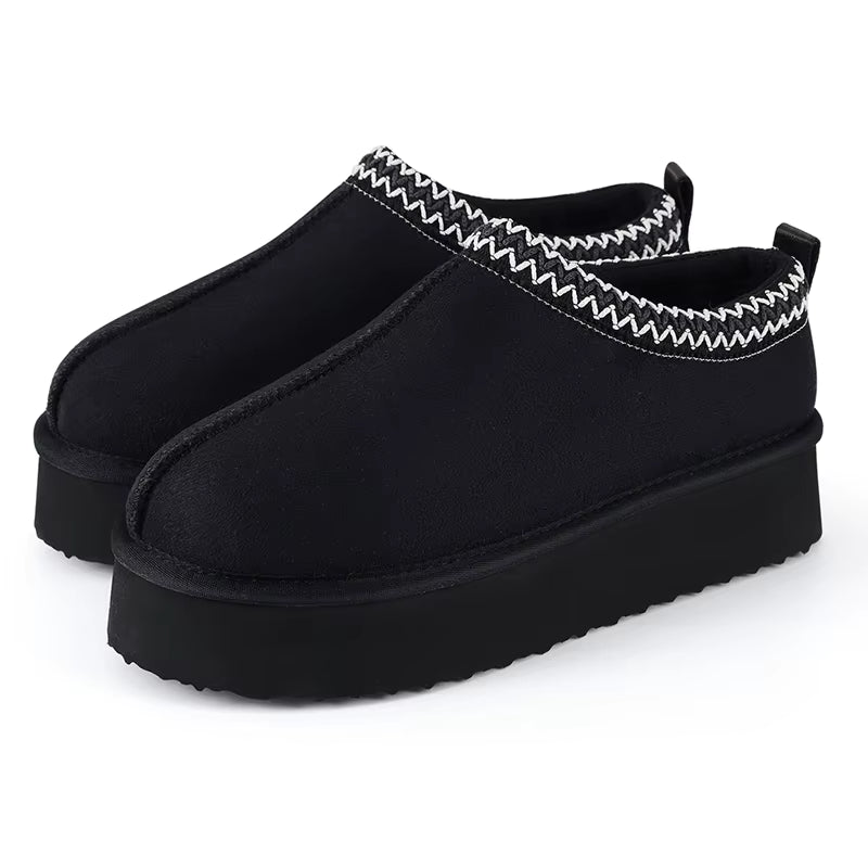 Classic Faux Suede Women Slippers High Qualit Fur Women Shoes Casual Fashion House Slippers Outdoor Antiskid Women Shoes
